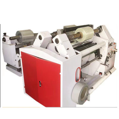 1100 Heavy Duty Hydraulic Discharge Rack Aluminum Foil Copperplate Paper Slitting And Rewinding Machine