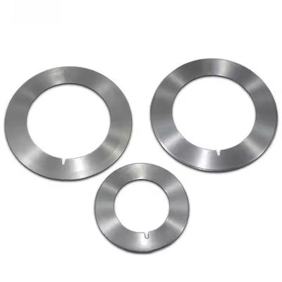 Round High Precision Rotary Slitting Blade Pvc Edge Blade Rotary Blades Slitting Machine Paper Pipe Adhesive Tape Slitting Machine Blade