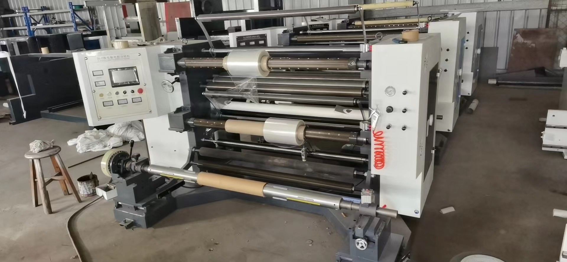 20g - 300g/M2 Paper Slitter Rewinder Slitting And Rewinding Machine