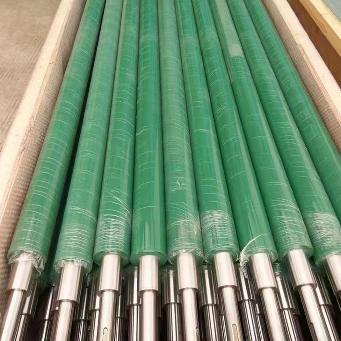 Industrial High-Temperature Wear Resistant Polyurethane Rubber Rollers For Printing Machine 0