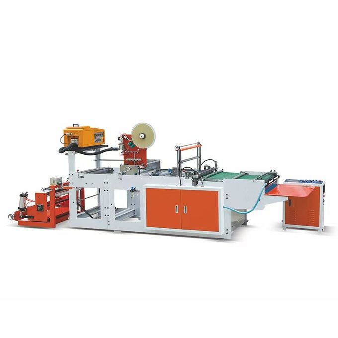 Continuous Roll Disposable Self Sealing courier bag making machine Manufacturer Manufacturing 0